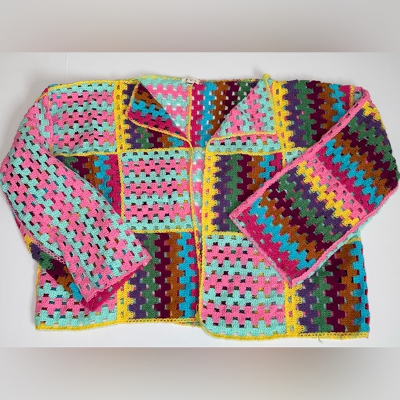 POL Julia Crochet Cardigan one size - Picture 6 of 11